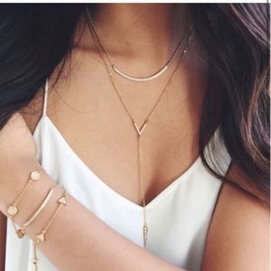 Chloe + Isabel Spike Drop Necklace 💎
